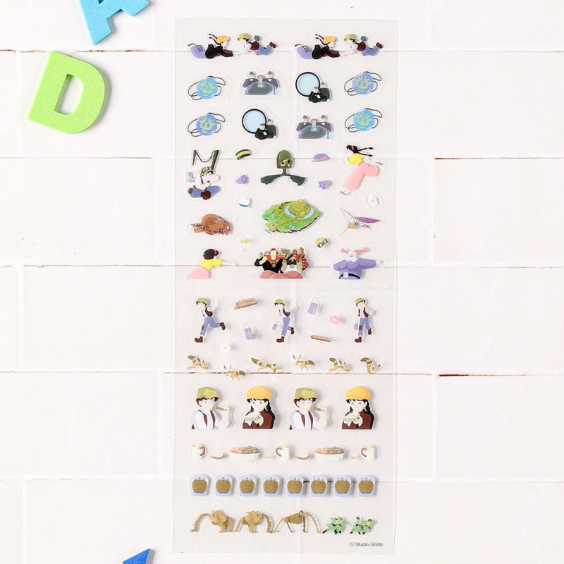 Small equipment - Mini Schedule Stickers Collection 1 - Castle in the Sky