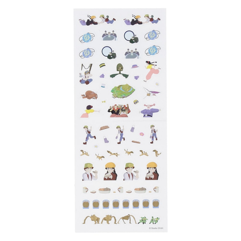 Small equipment - Mini Schedule Stickers Collection 1 - Castle in the Sky
