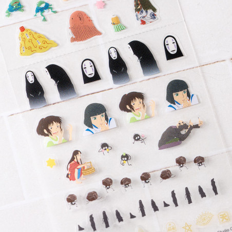 Small equipment - Mini Schedule Stickers 2024 - Spirited Away