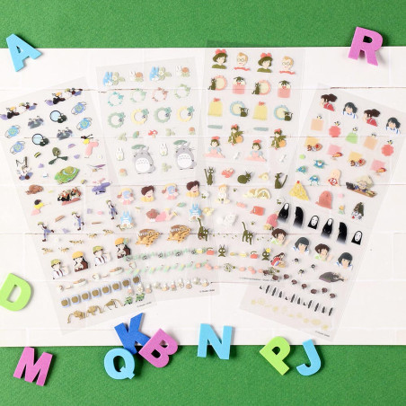 Small equipment - Mini Schedule Stickers 2024 - Spirited Away