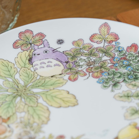 Porcelaine japonaise - Assiette 23 cm Totoro Ooinuhugri - Mon Voisin Tororo