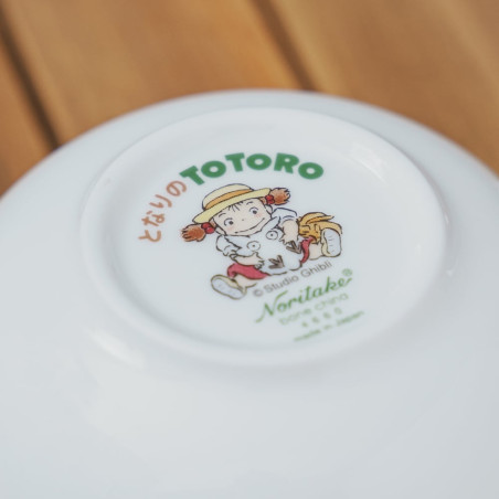 Porcelaine japonaise - Tasse et Sous Tasse Totoro Pissenlit - Mon Voisin Totoro