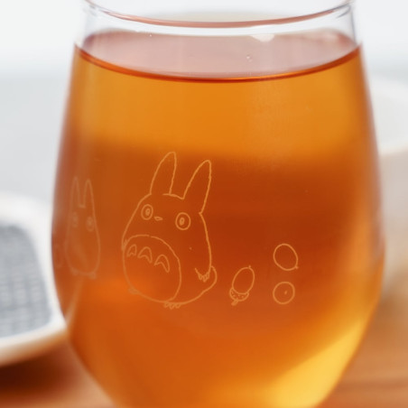 Cuisine et vaisselle - Verre gravé Chatbus - Mon Voisin Totoro