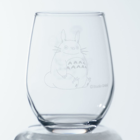 Kitchen and tableware - Etched Glass Totoro & White Clover - My Neighbor Tororo