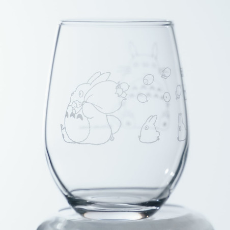 Cuisine et vaisselle - Verre gravé Totoro et gland - Mon Voisin Totoro