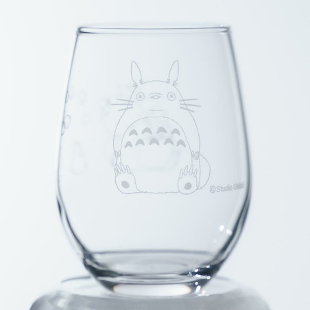 Cuisine et vaisselle - Verre gravé Totoro et gland - Mon Voisin Totoro