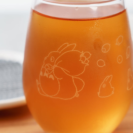 Kitchen and tableware - Etched Glass Totoro & Acorn - My Neighbor Tororo