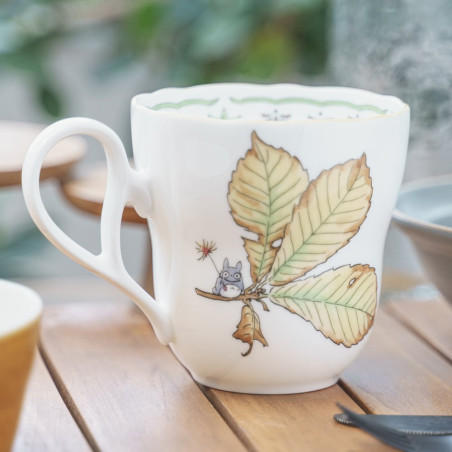 Japanese Porcelain - Totoro Mushroom Mug - My Neighbor Totoro