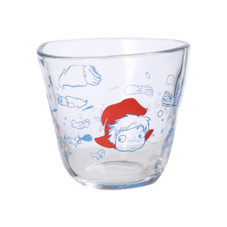 Cuisine et vaisselle - Verre transparent Ponyo sous la mer - Ponyo sur la falaise