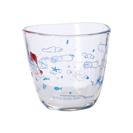 Cuisine et vaisselle - Verre transparent Ponyo sous la mer - Ponyo sur la falaise