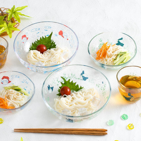 Cuisine et vaisselle - Verre transparent Ponyo sous la mer - Ponyo sur la falaise