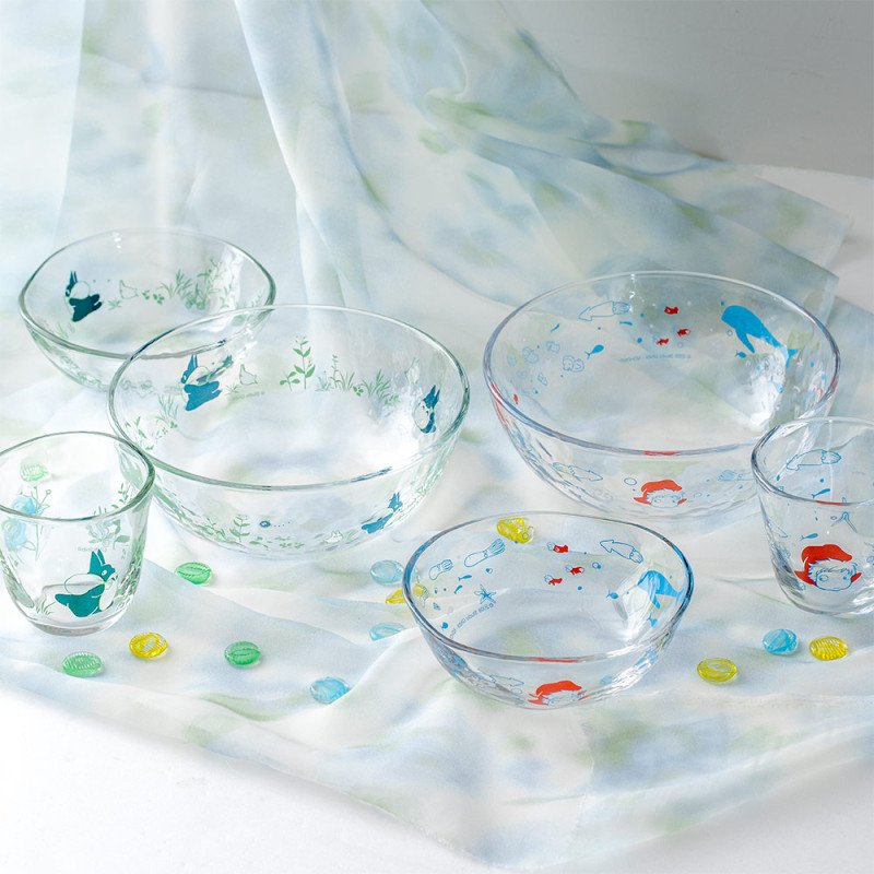 Kitchen and tableware - Transparent Glass Ponyo under the sea - Ponyo on the Cliff