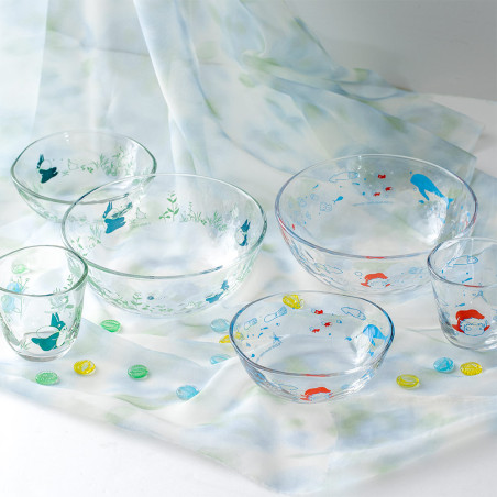 Kitchen and tableware - Transparent Glass Ponyo under the sea - Ponyo on the Cliff