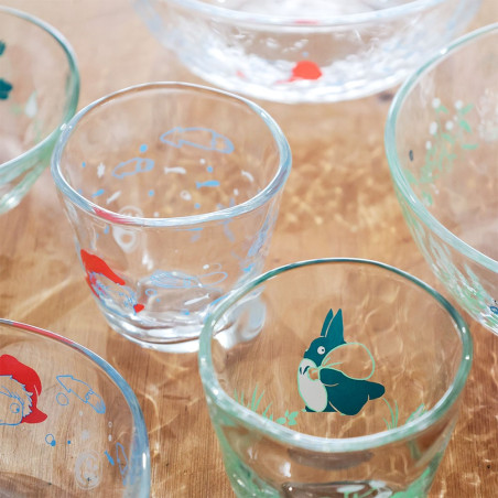 Cuisine et vaisselle - Verre transparent Chasse aux glands - Mon Voisin Totoro