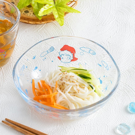 Cuisine et vaisselle - Bol transparent 13cm Ponyo sous la mer - Ponyo sur la falaise