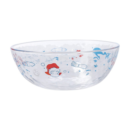 Kitchen and tableware - Transparent bowl 17cm Ponyo under the sea - Ponyo on the Cliff
