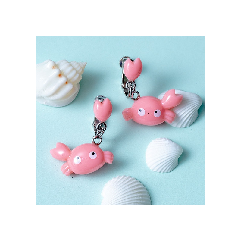 Jewellery - Mei crab Clipped Earrings - My Neighbor Totoro