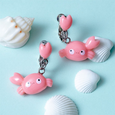 Jewellery - Mei crab Clipped Earrings - My Neighbor Totoro