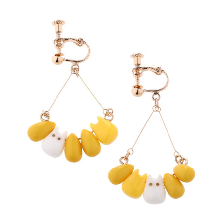 Jewellery - Small Totoro & Corn Clipped Earrings - My Neighbor Totoro