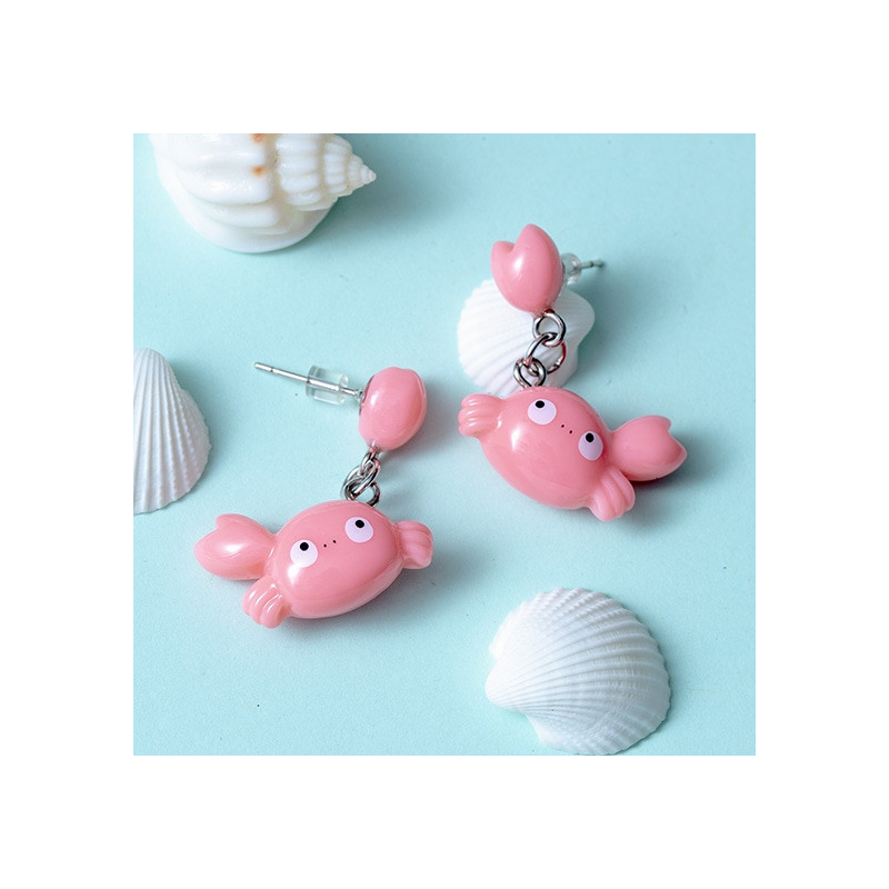 Bijoux - Boucles d’oreilles Mei crabe - Mon Voisin Totoro