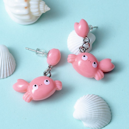 Jewellery - Mei crab Pierced Earrings - My Neighbor Totoro