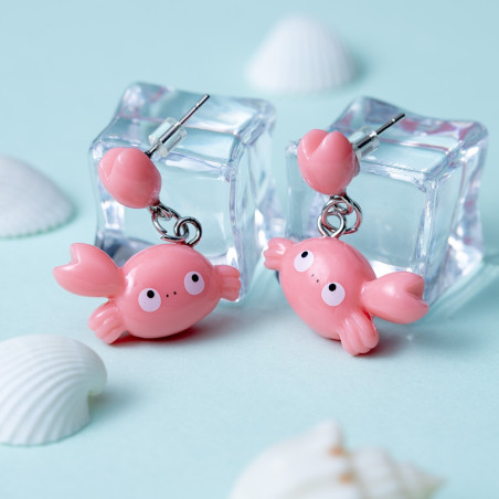 Jewellery - Mei crab Pierced Earrings - My Neighbor Totoro