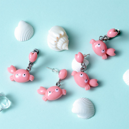 Jewellery - Mei crab Pierced Earrings - My Neighbor Totoro