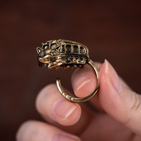 Jewellery - Vintage Ring Catbus - My Neighbor Totoro