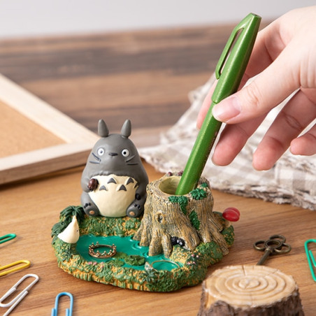 Boites à bijoux - Figurines pot à crayon Totoro au bord de la marre - Mon Voisin Totoro