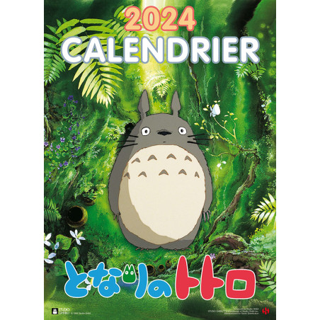 Agendas et Calendriers - Calendrier Totoro 2024 - FR