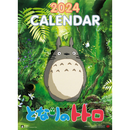 Agendas et Calendriers - Calendrier Totoro 2024 - EN