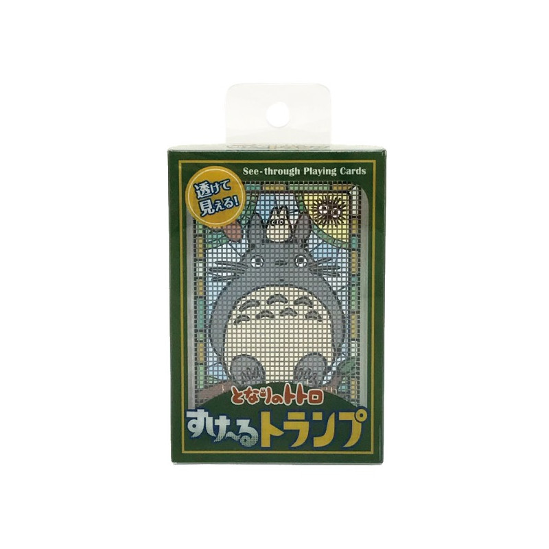 所ジョージ　となりのトコロのNISSEKI ONE UP CARDトコロライト Transparent Playing Cards Totoro - My Neighbor Totoro