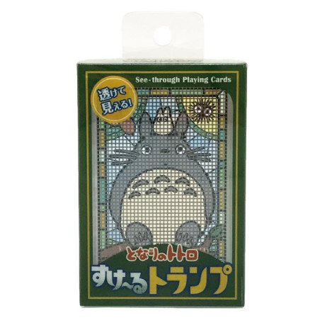 Jeux de cartes - Cartes à Jouer Transparentes Totoro - Mon Voisin Totoro