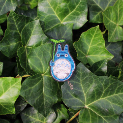Pins - Broche Cannetille Totoro azul - Mi vecino Totoro