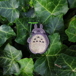 Pins - Broche cannetille gris Totoro - Mi vecino Totoro