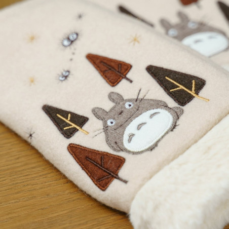 Textile - Mitaines Totoro sapins - Mon Voisin Totoro