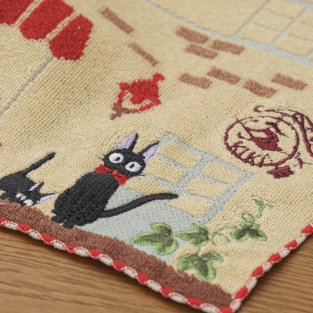 Household linen - Mini Towel Kiki’s Bakery 25x25 cm - Kiki's Delivery Service