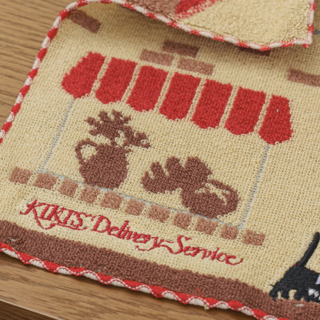 Household linen - Mini Towel Kiki’s Bakery 25x25 cm - Kiki's Delivery Service