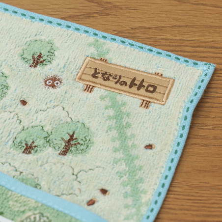 Linge de maison - Mini Serviette Carte de balade 25x25 cm - Mon Voisin Totoro