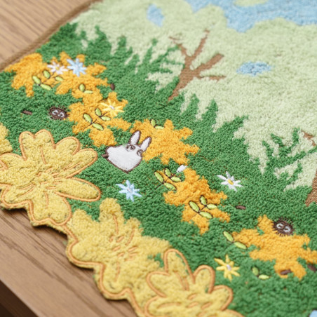 Household linen - Mini Towel Medium & Small Totoro racing 25x25 cm - My Neighbor Totoro