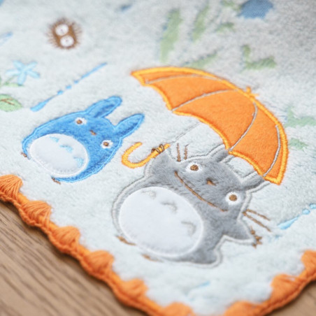 Linge de maison - Mini Serviette Sous la pluie 25x25 cm - Mon Voisin Totoro