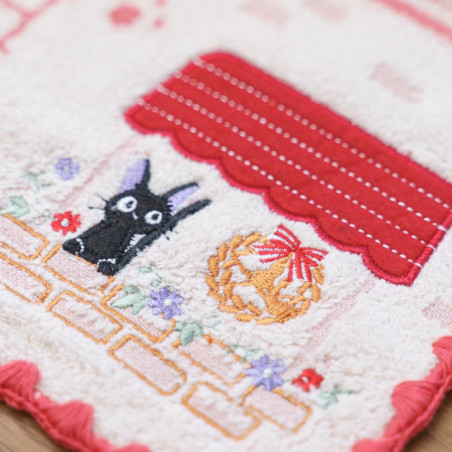 Household linen - Mini Towel Jiji Shop window 25x25 cm - Kiki's Delivery Service