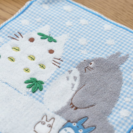 Textile - Mini Serviette Bonhomme de neige 25x25 cm - Mon Voisin Totoro