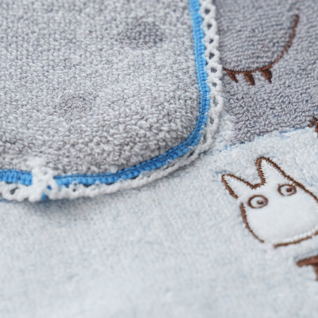 Textile - Mini Serviette Bonhomme de neige 25x25 cm - Mon Voisin Totoro