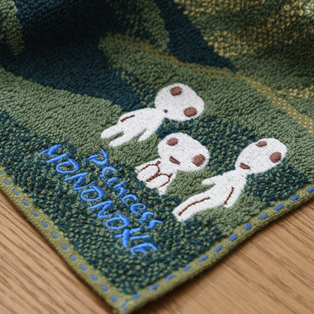 Household linen - Mini Towel Shadow of the Deer God 25x25 cm - Princess Mononoke