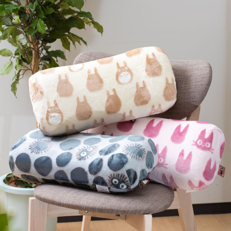 Furniture - Opalised block cushion Totoro silhouette - My Neighbor Totoro