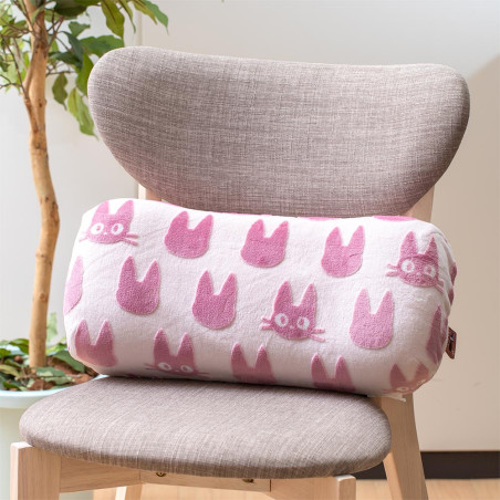 Mobilier - Coussin brique moiré Jiji silhouette  - Kiki la petite sorcière