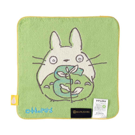 Household linen - Mini Towel Totoro Birthday 3 25x25 cm - My Neighbor Totoro