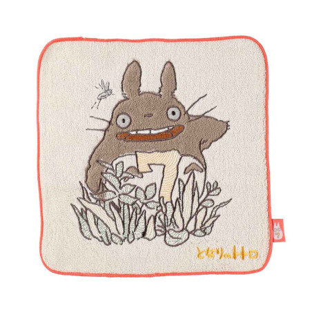 Linge de maison - Mini Serviette Totoro anniversaire 7 25x25 cm - Mon Voisin Totoro