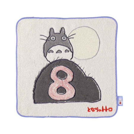 Household linen - Mini Towel Totoro Birthday 8 25x25 cm - My Neighbor Totoro